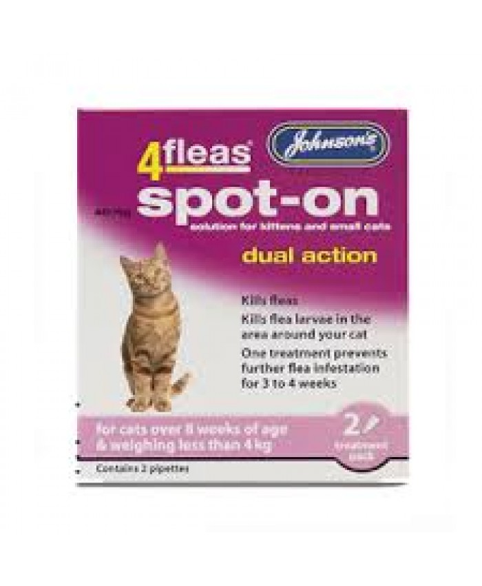4Fleas Spot-On For Cats and Kittens
